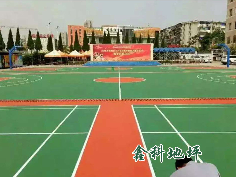 硅pu、丙烯酸球場地坪