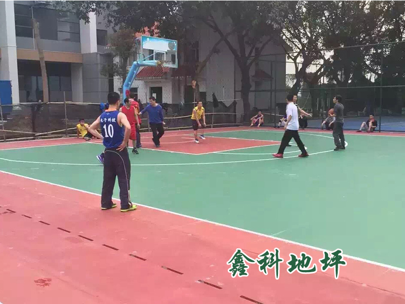 硅pu、丙烯酸球場地坪