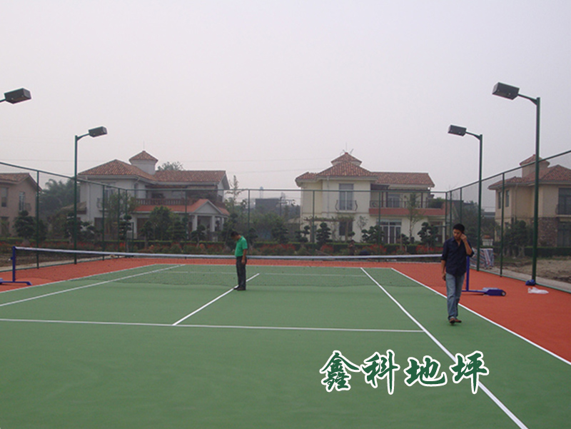 硅pu、丙烯酸球場地坪